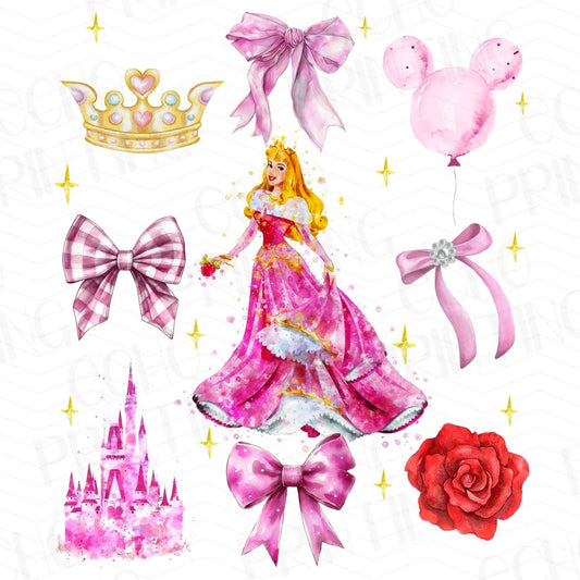 DSN 44 - PINK PRINCESS AND ROYAL BOWS