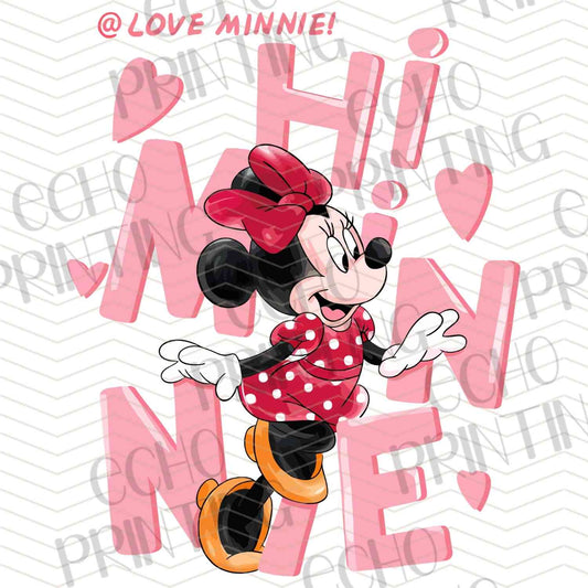 DSN 687 - CUTE POLKA DOT MOUSE GIRL