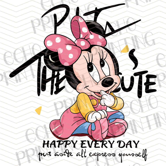 DSN 693 - PRETTY POLKA DOT MOUSE GIRL