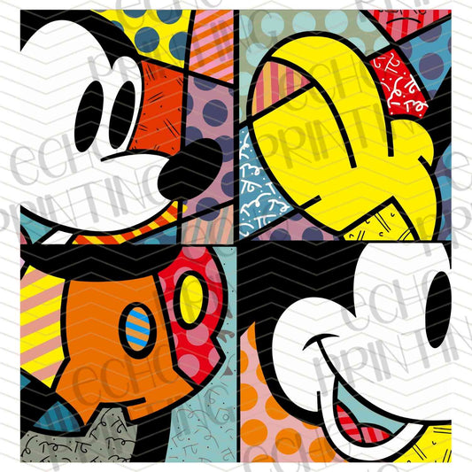 DSN 696 - POP ART CARTOON MOUSE