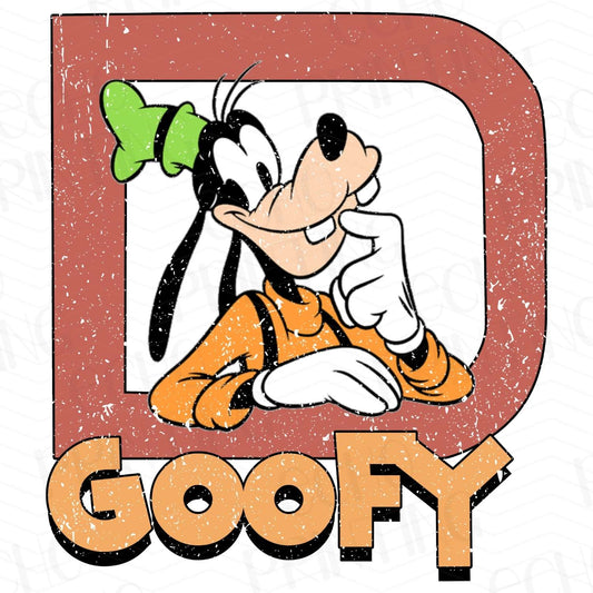 DSNG 6 - GOOFY LETTER D