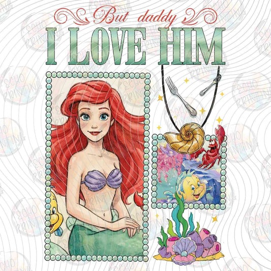 DSN 708 - RED HEAD MERMAID PRINCESS