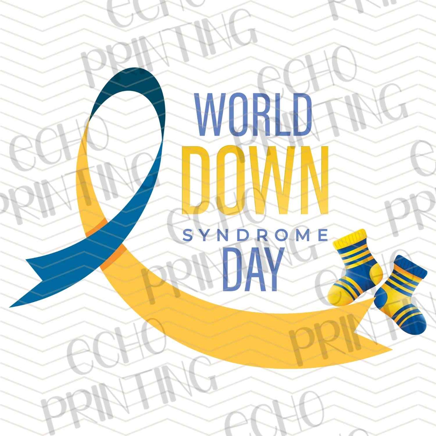 DWSN 10 - WORLD DOWN SYNDROME DAY RIBBON