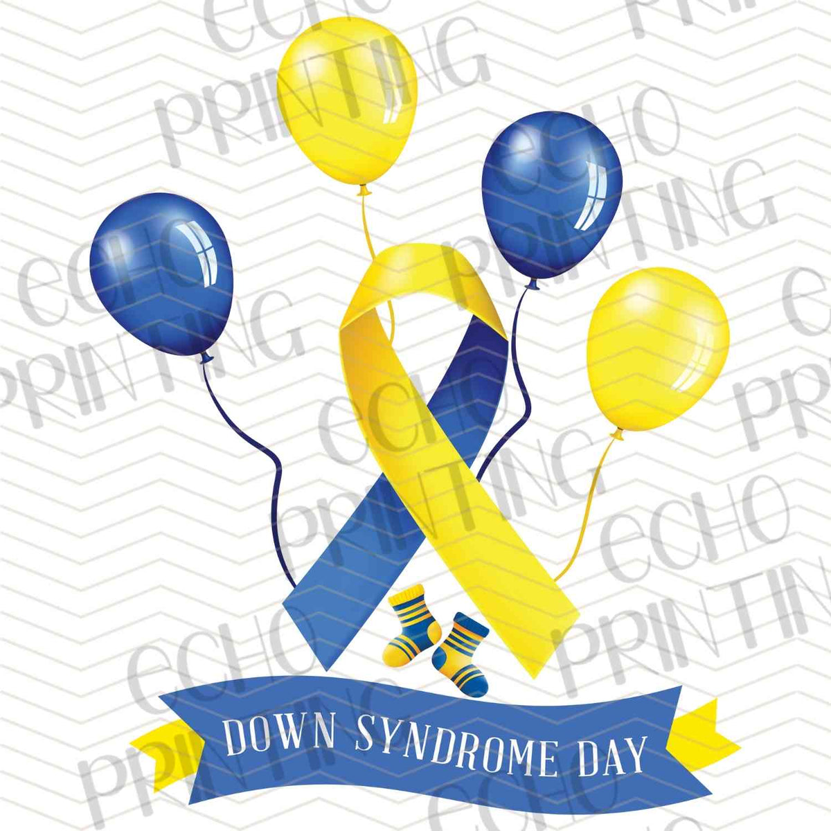 DWSN 4 - DOWN SYNDROME DAY BALLOONS