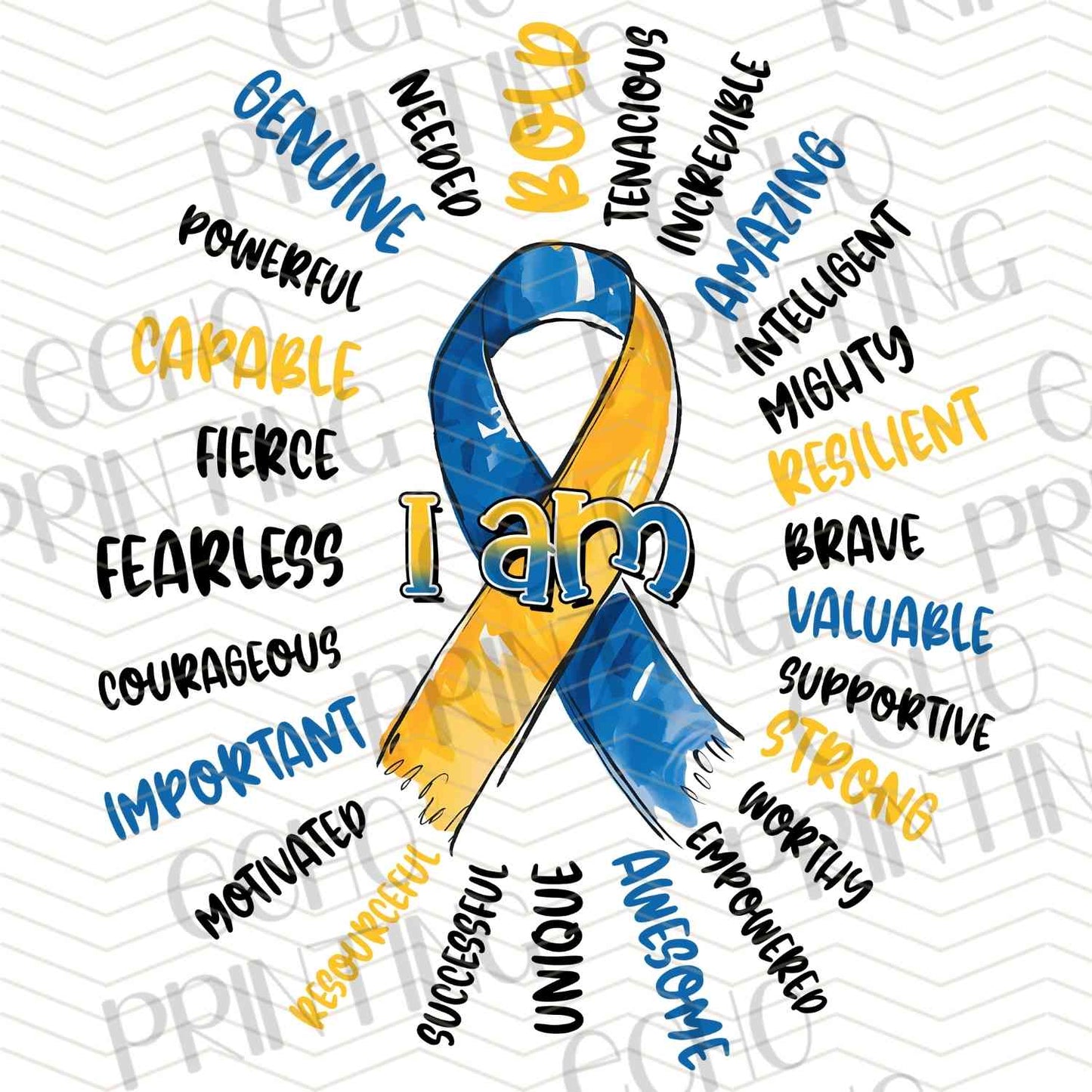 DWSN 74 – DOWN SYNDROME AWARENESS WORD ART