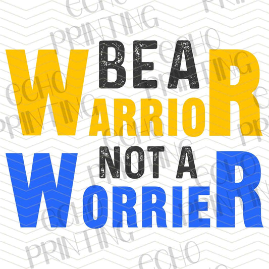 DWSN 84 – BE A WARRIOR NOT A WORRIER