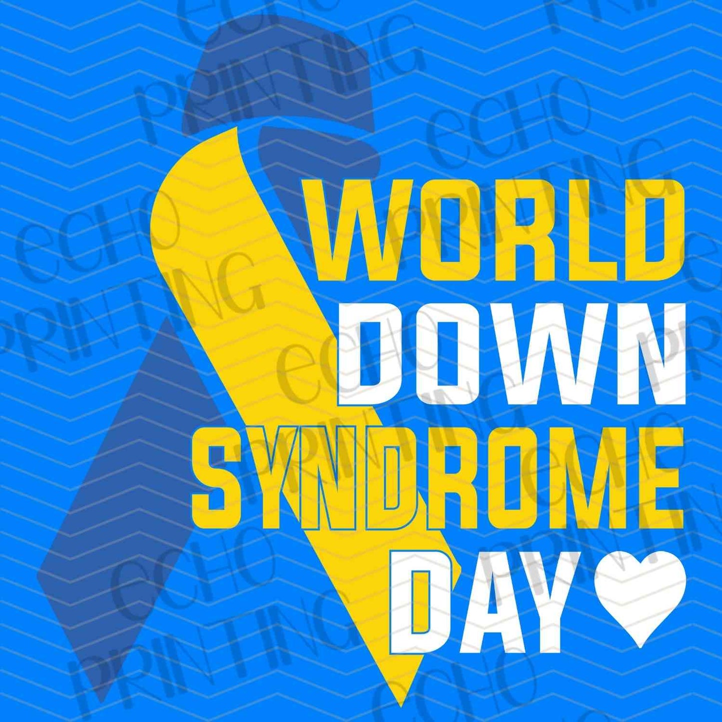 DWSN 87 – WORLD DOWN SYNDROME DAY RIBBON