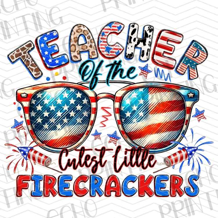 EDCTR 497 - TEACHER OF THE CUTEST FIRECRACKERS PATRIOTIC