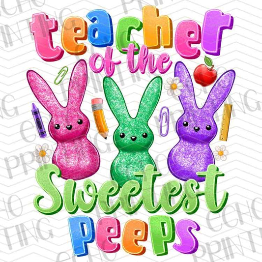 EDCTR 506 - TEACHER OF THE SWEETEST PEEPS RABBITS