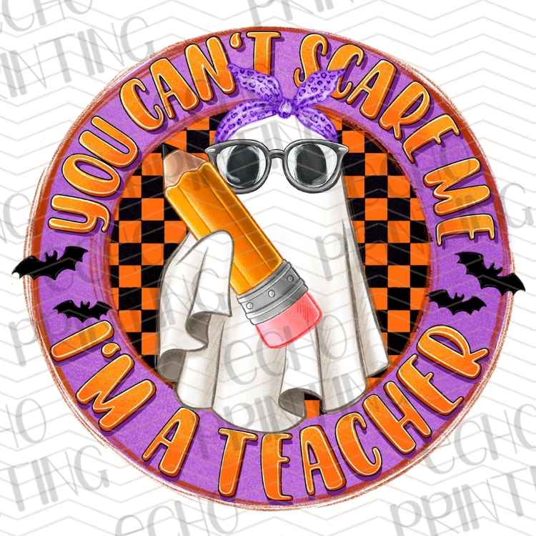 EDCTR 519 - DONT MAKE ME CAP THE PEN TEACHER GHOST