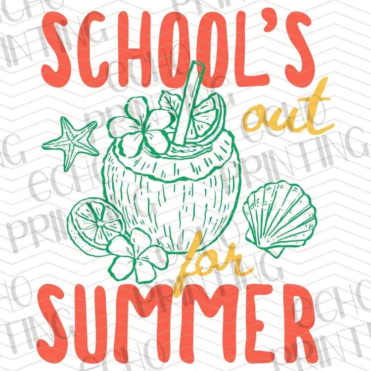 EDCTR 531 - SCHOOLS OUT FOR SUMMER TROPICAL DRINK