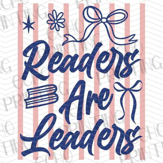 EDCTR 555 - READERS ARE LEADERS BLUE STRIPES