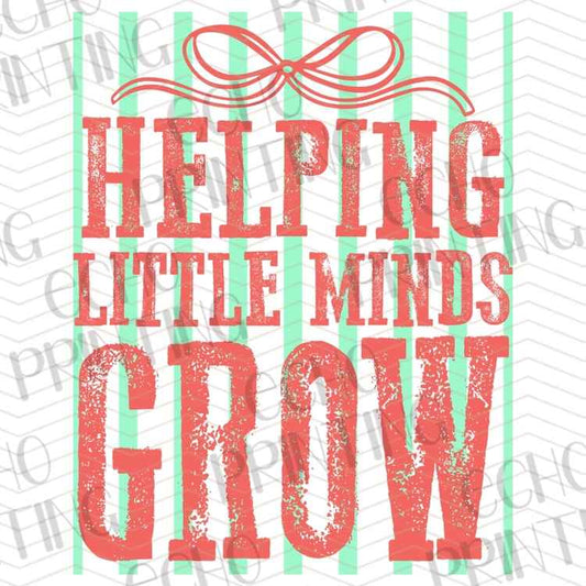 EDCTR 562 - HELPING LITTLE MINDS GROW GREEN STRIPES