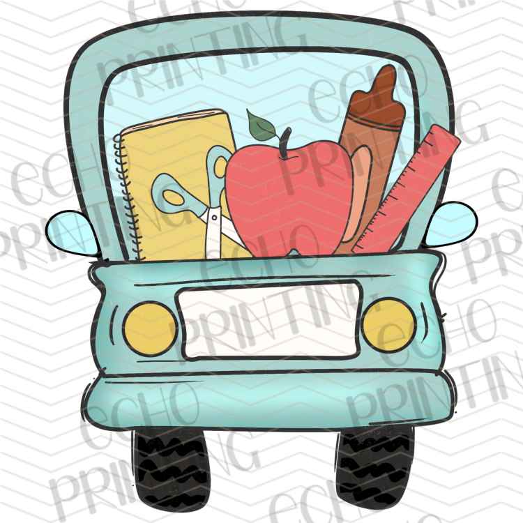 EDCTR 7 - TEACHER SUPPLIES TRUCK BACK TO SCHOOL