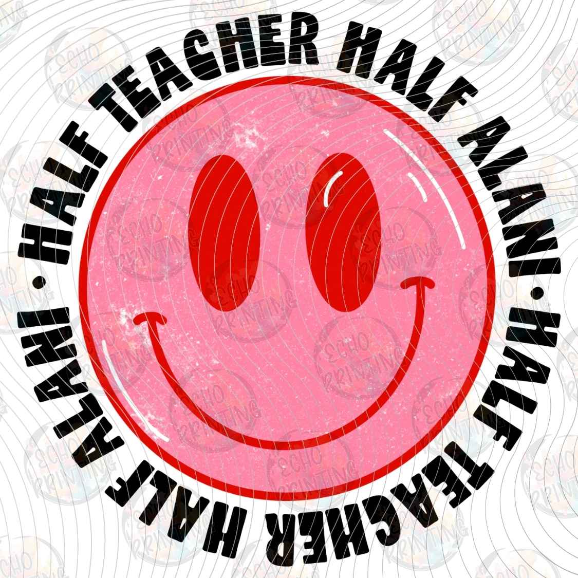 EDCTR 718 - HALF TEACHER HALF RAINBOW CANDY
