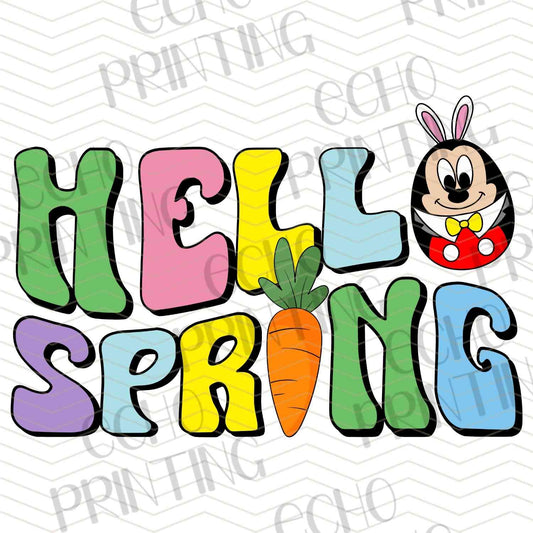 ESTRC 105 - HELLO SPRING