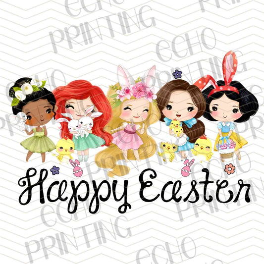 ESTRC 111 - CARTOON FRIENDS HAPPY EASTER