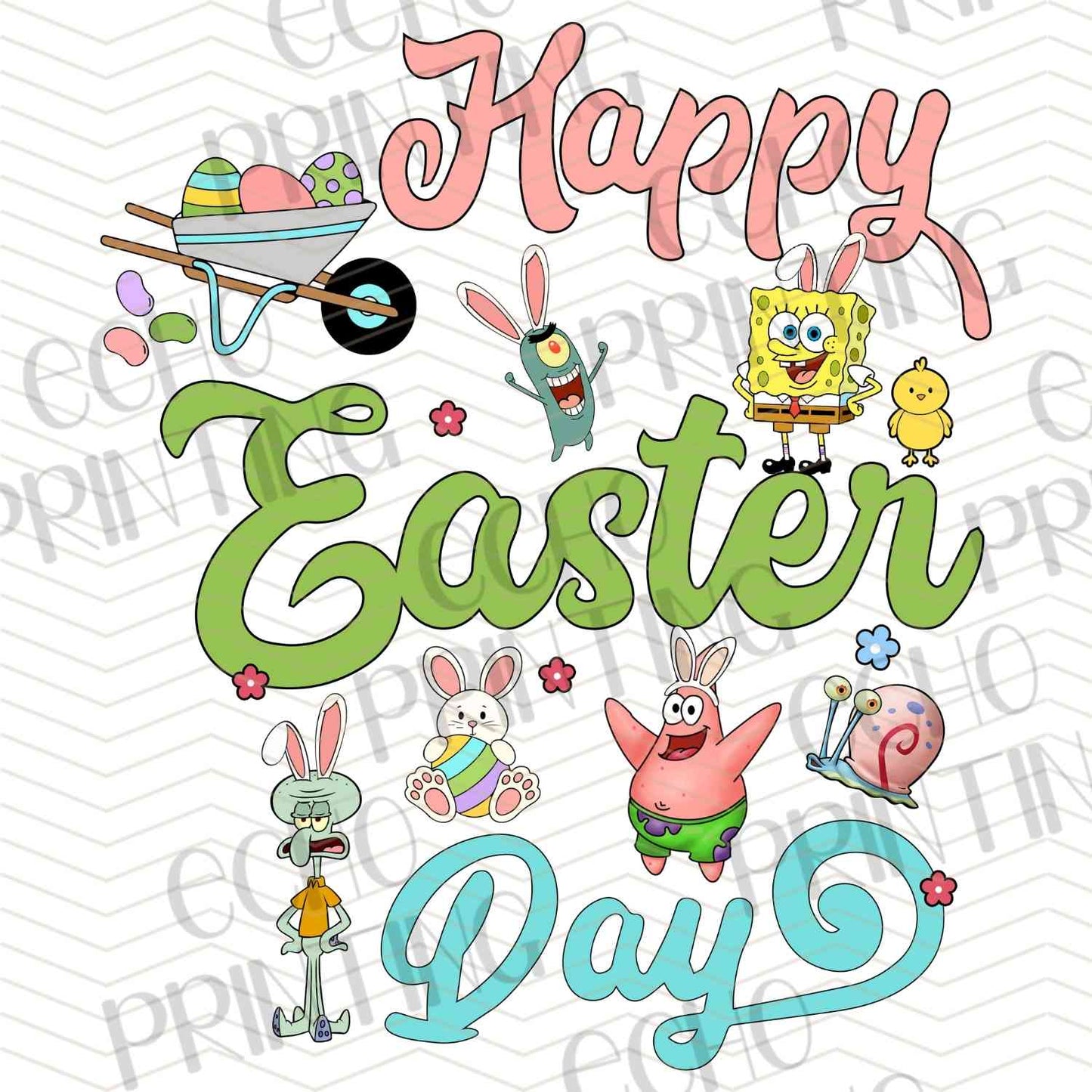 ESTRC 112 - COLORFUL HAPPY EASTER DAY