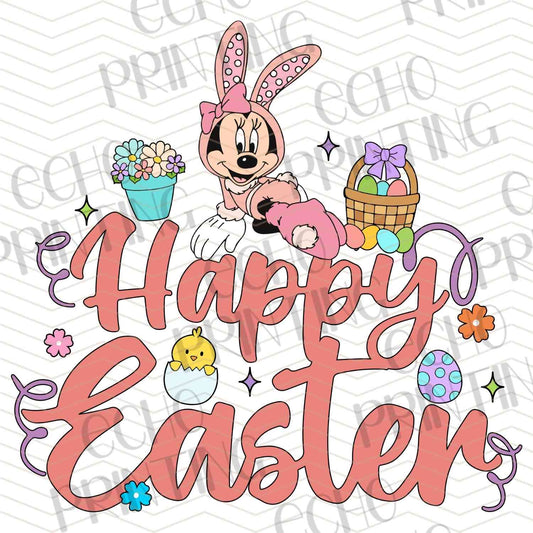 ESTRC 115 - RETRO HAPPY EASTER LETTERING