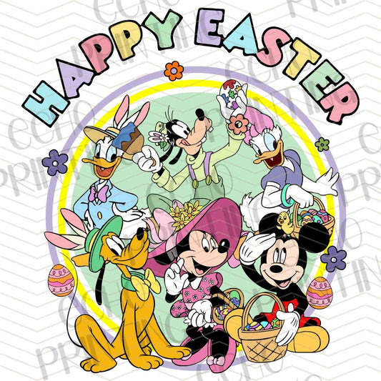 ESTRC 122 - SPRING CARTOON FRIENDS EASTER