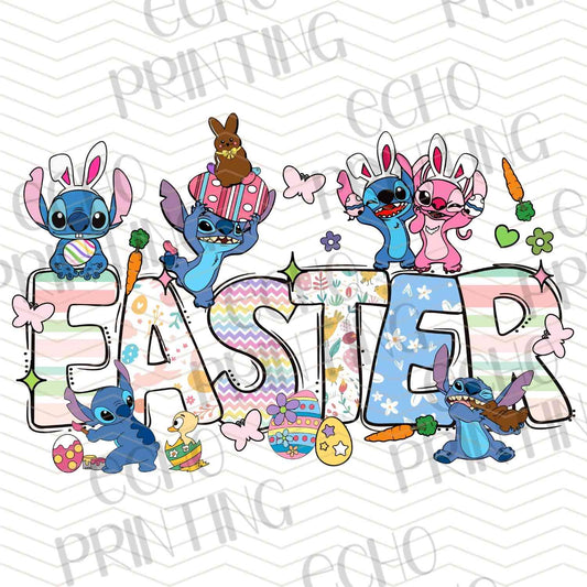 ESTRC 154 - COLORFUL CARTOON EASTER