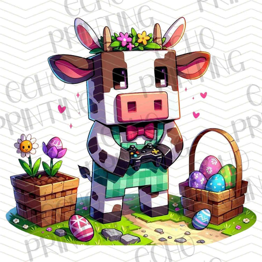 ESTRC 206 - BLOCK GAME FARM ANIMAL EASTER BASKET