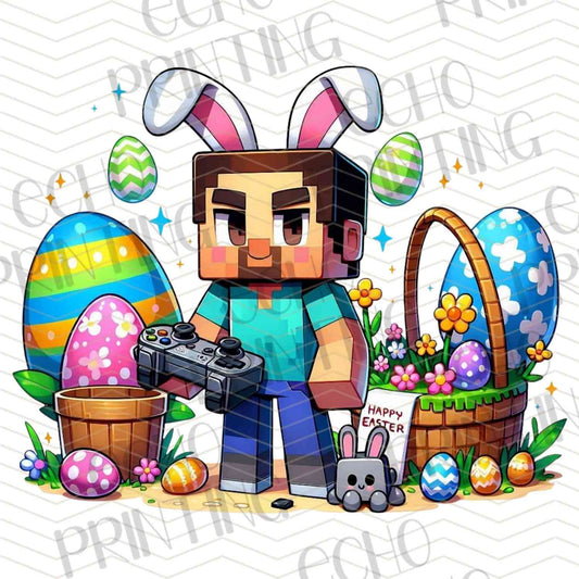 ESTRC 208 - BLOCK GAME GIRL EASTER EGG HUNT