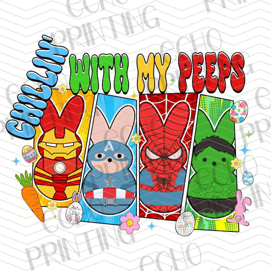 ESTRC 212 - EASTER BUNNIES WITH MY PEEPS