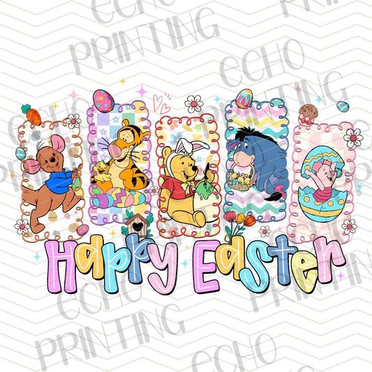 ESTRC 214 - CHARACTER HAPPY EASTER COLLAGE