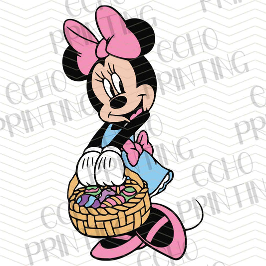 ESTRC 2 – GIRL MOUSE WITH EASTER BASKET