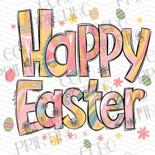 ESTRG 105 - HAPPY EASTER LETTERING