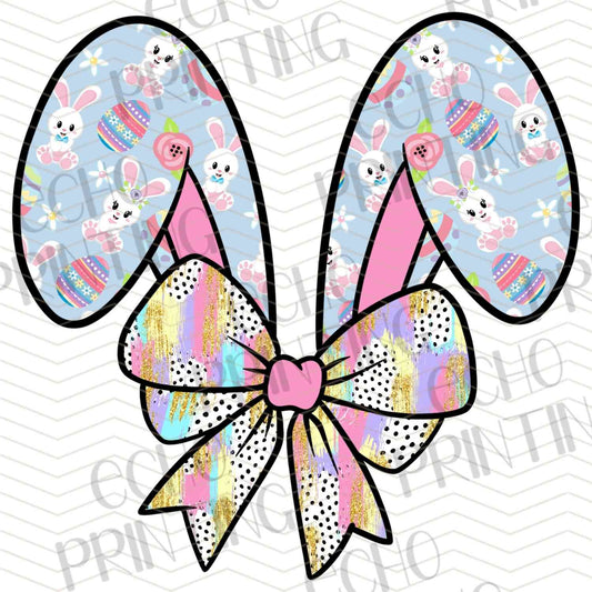 ESTRG 136 - EASTER BUNNY EARS BOW