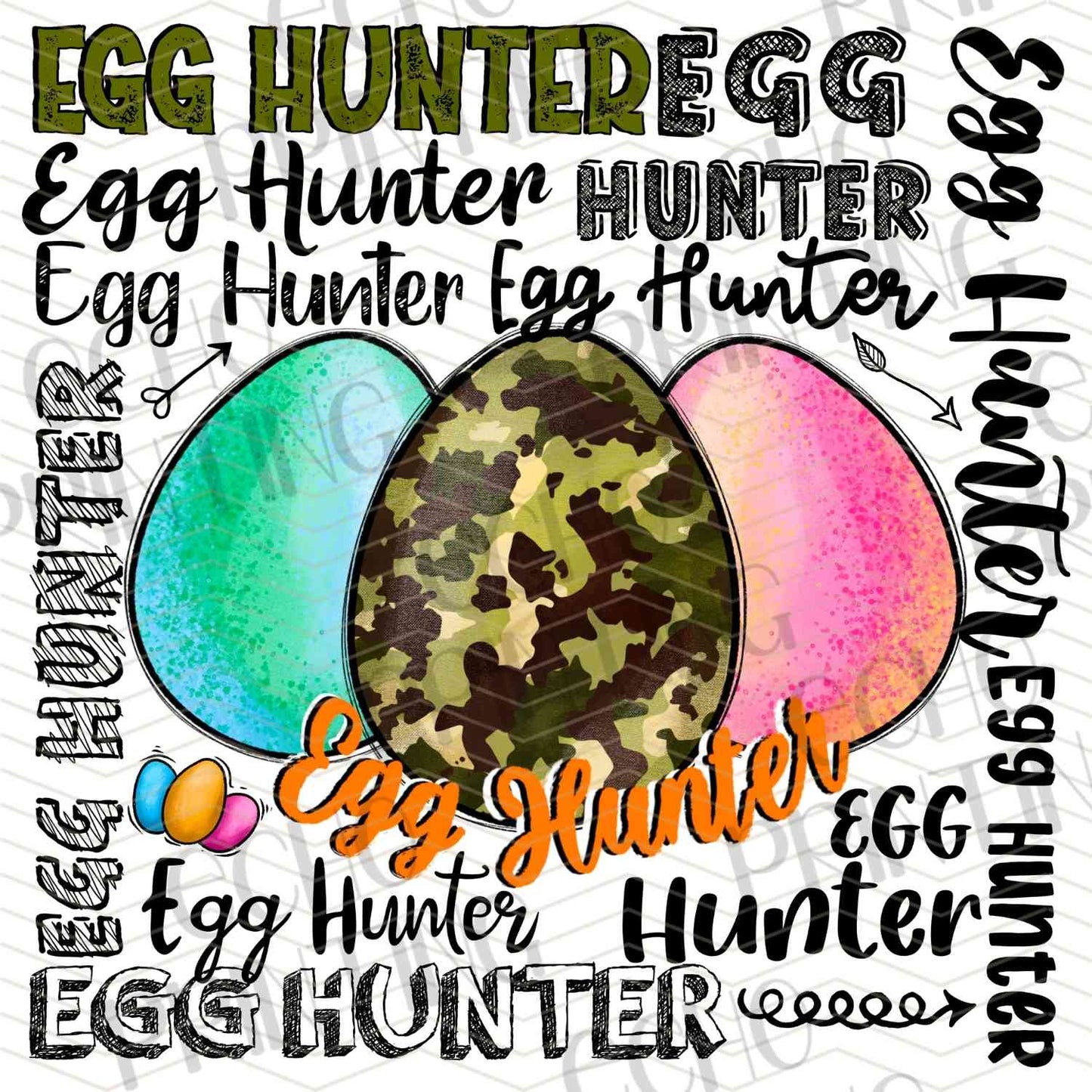 ESTRG 150 - EGG HUNTER TYPOGRAPHY