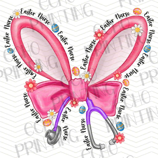 ESTRG 167 - PINK EASTER EARS BOW