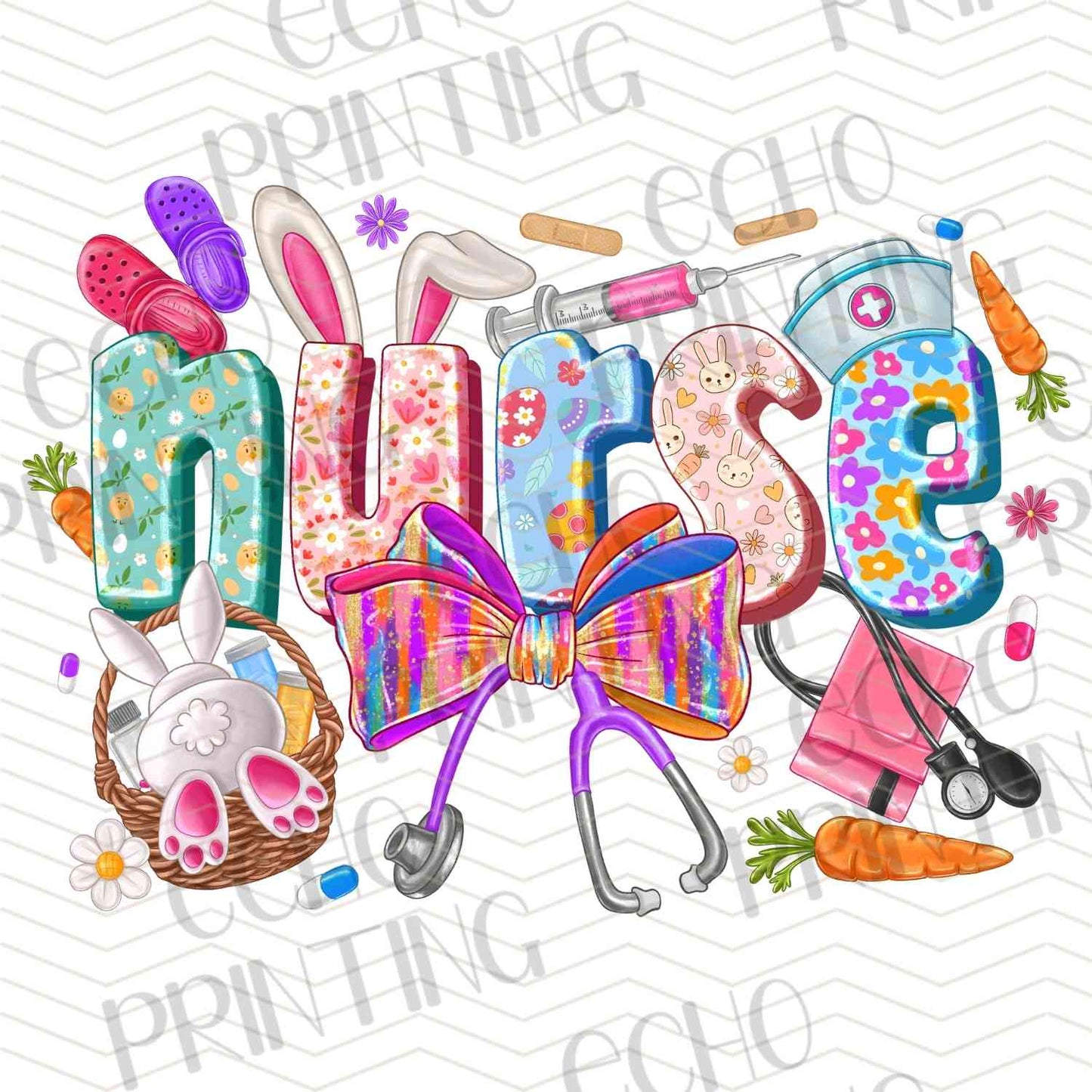 ESTRG 170 - NURSE EASTER BOW SET