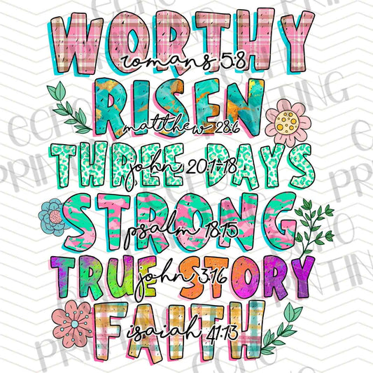 ESTRG 186 - FAITH WORD COLLAGE