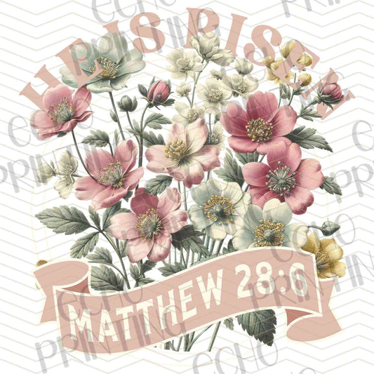 ESTRG 20 - FLORAL CROSS MATTHEW