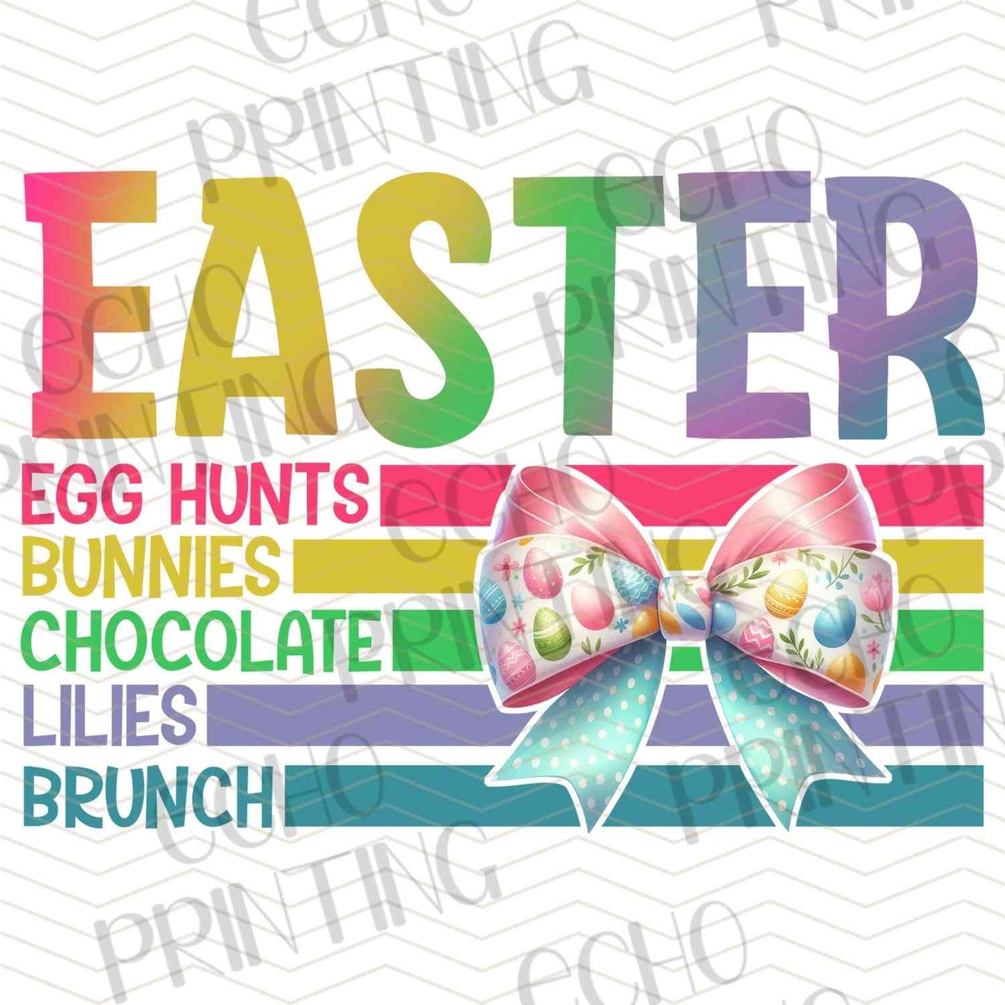 ESTRG 234 – EASTER CANDY WORD COLLAGE