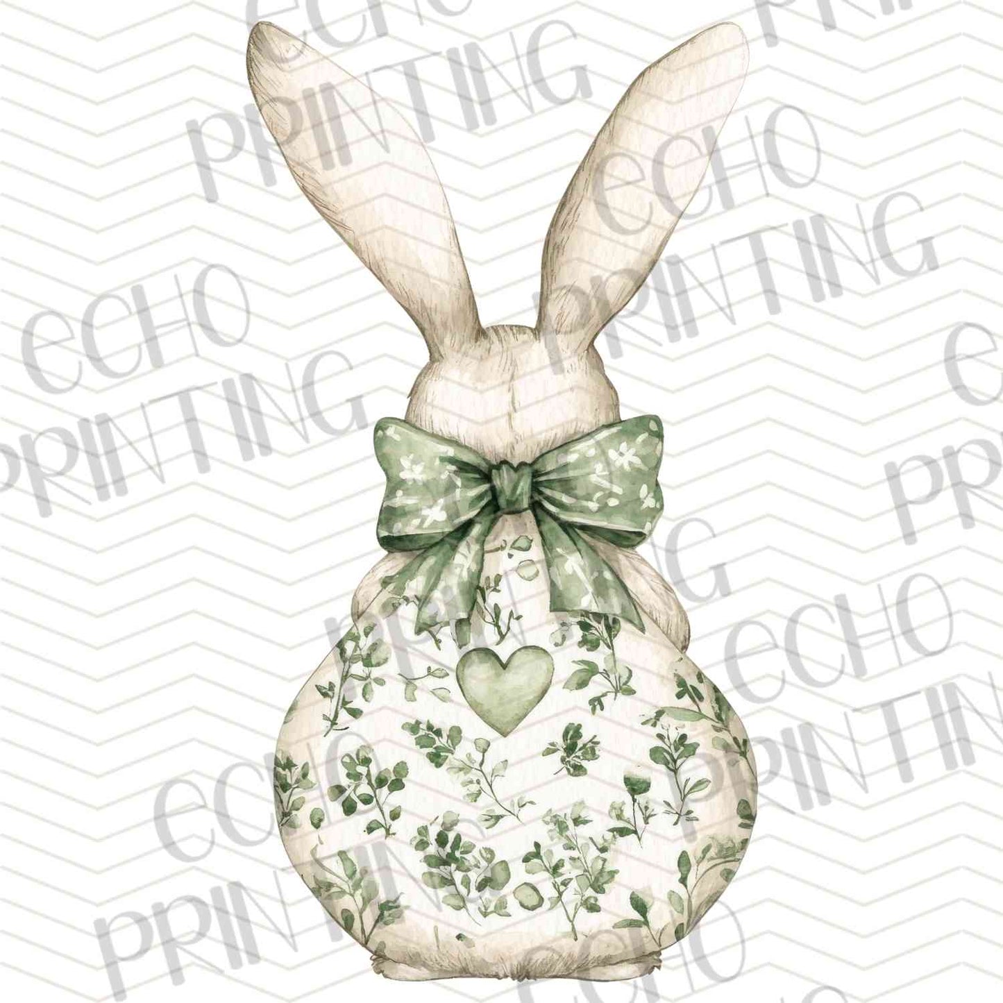 ESTRG 258 – SAGE FLORAL BUNNY SACK