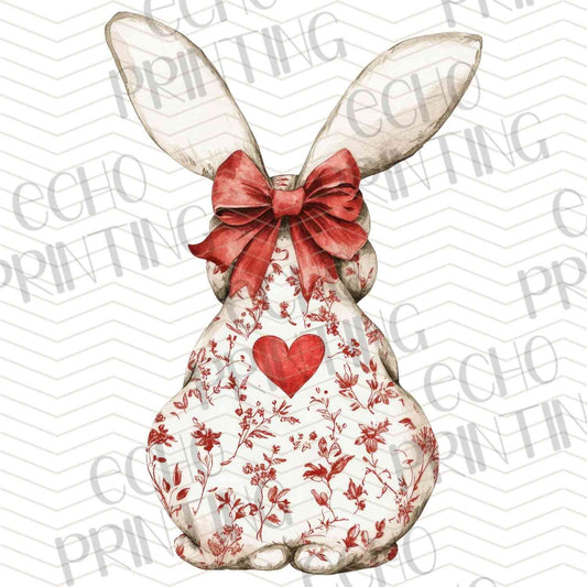 ESTRG 259 – RED BOW BUNNY SACK