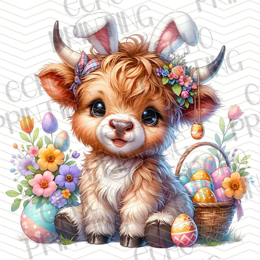 ESTRG 269 – BABY COW EASTER BASKET