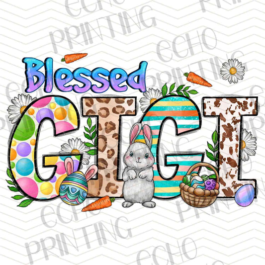 ESTRG 284 – BLESSED GIGI LETTERING
