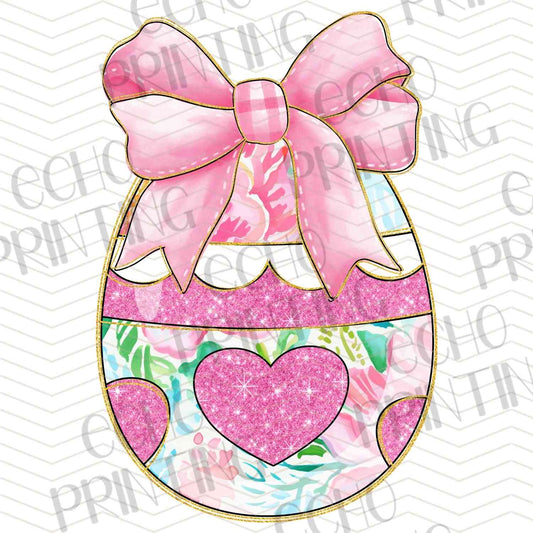 ESTRG 30 - EASTER EGG WITH BOW