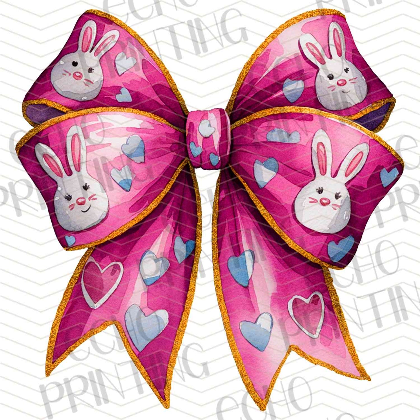 ESTRG 311 – PINK EASTER BUTTERFLY BOW