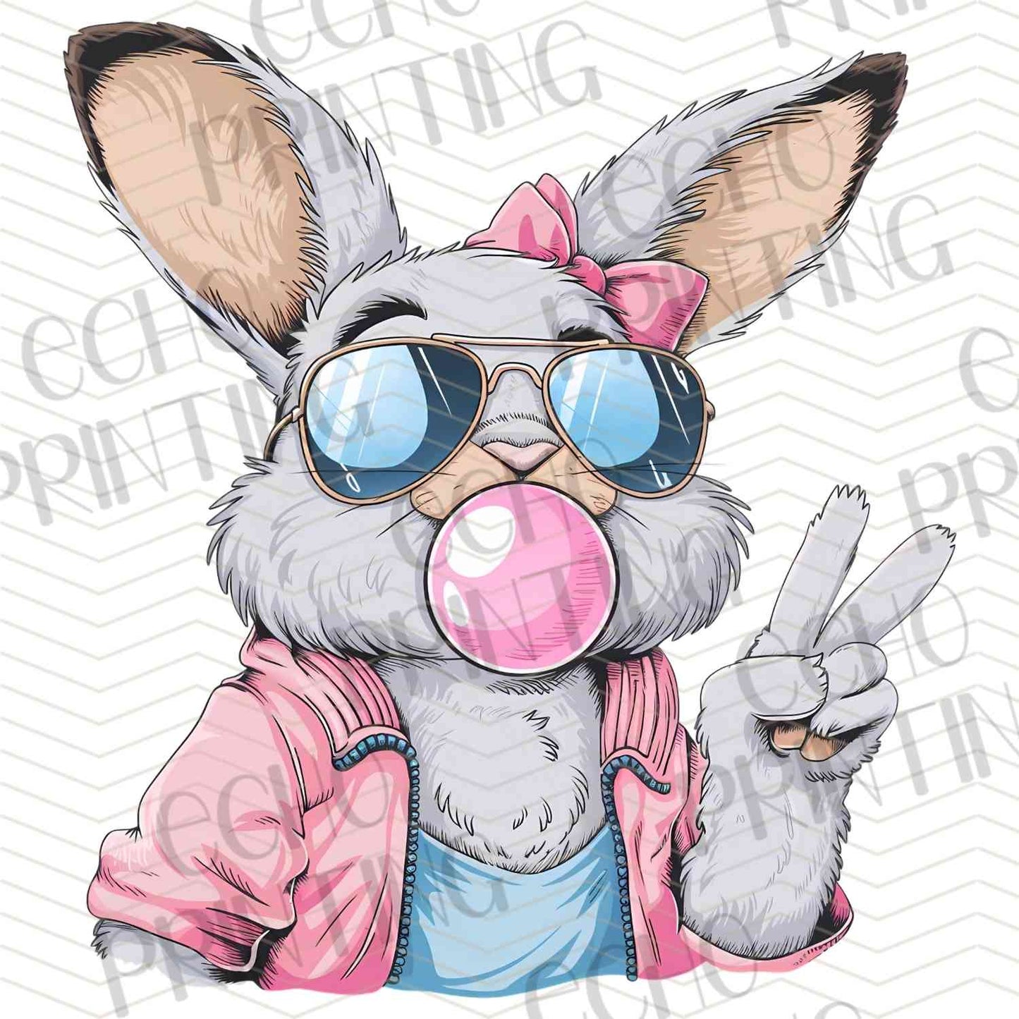 ESTRG 322 – COOL BUNNY WITH GLASSES