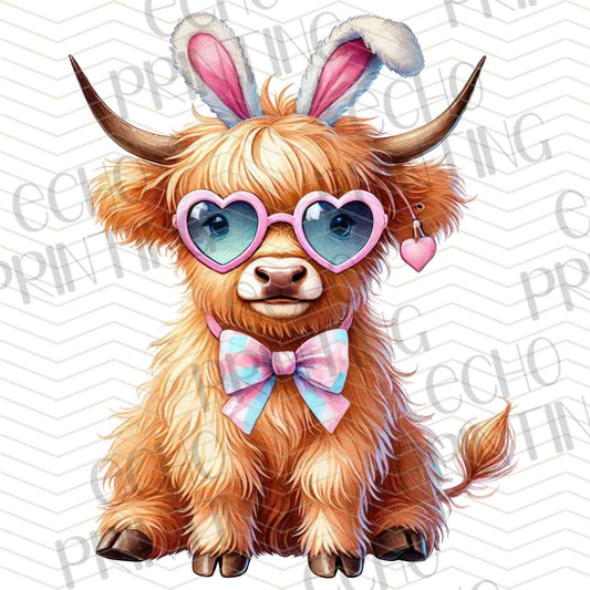 ESTRG 339 – HIGHLAND COW HEART GLASSES
