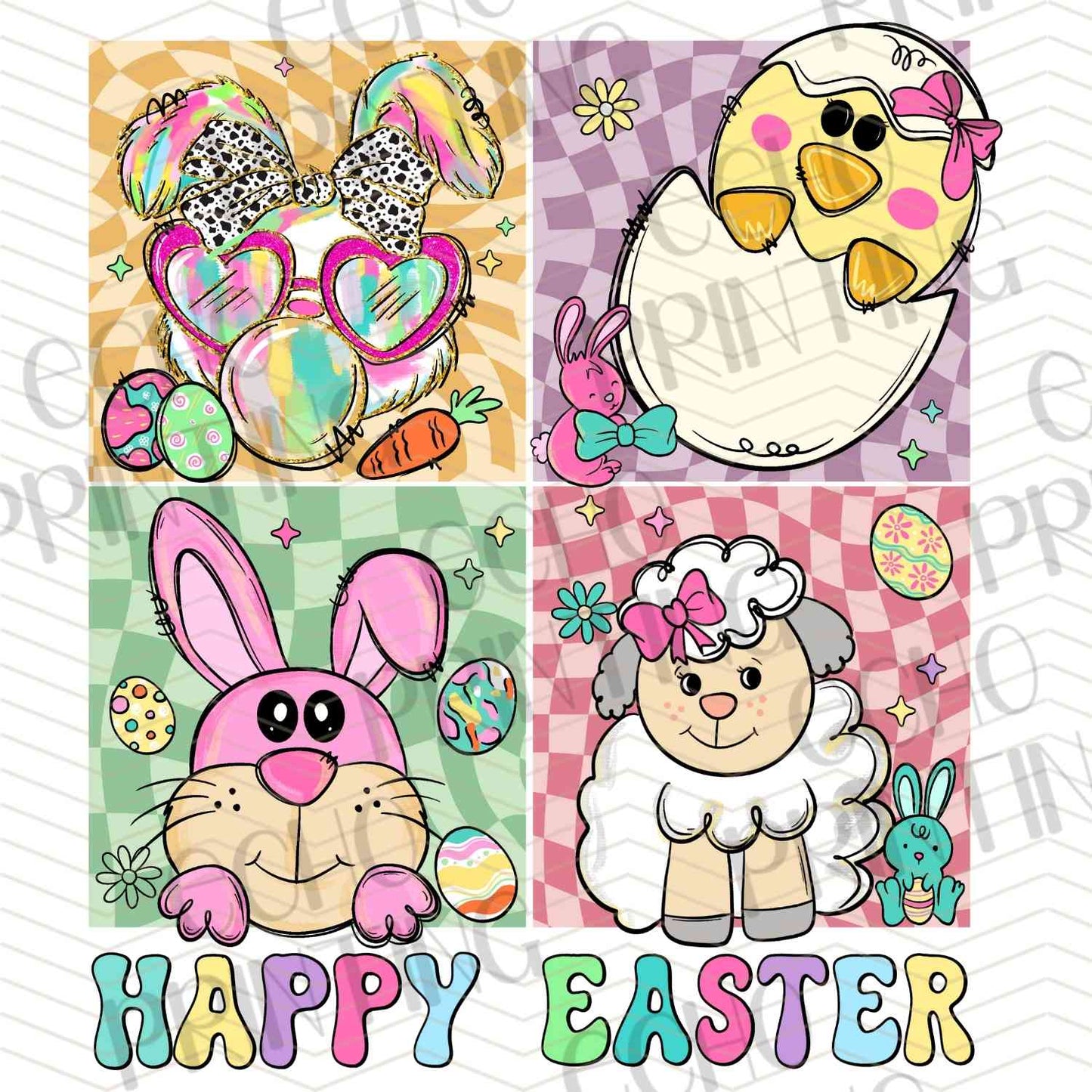 ESTRG 372 – HAPPY EASTER CHARACTERS