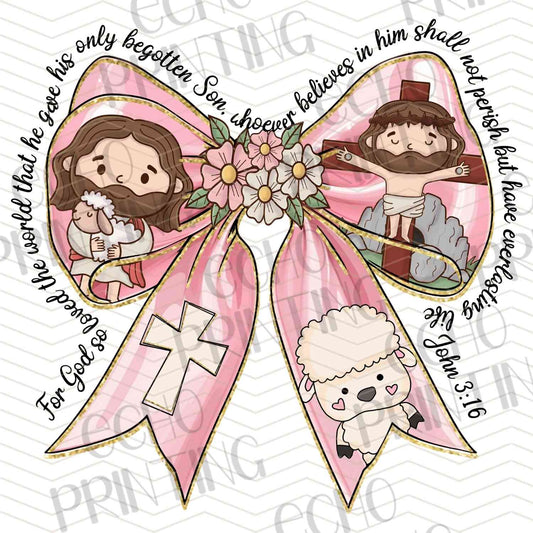 ESTRG 3 - FLORAL BOW WITH CHARACTERS