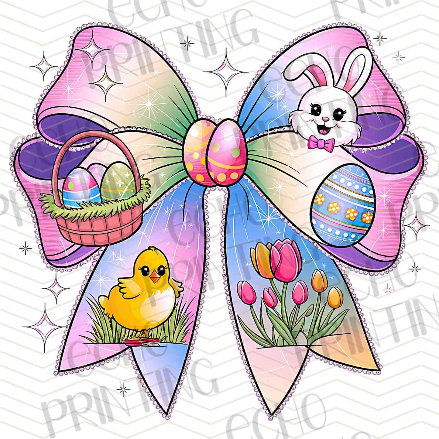 ESTRG 407 – PASTEL EASTER BOW