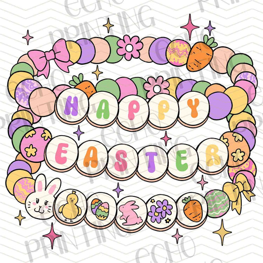 ESTRG 427 – HAPPY EASTER FLORAL OVAL